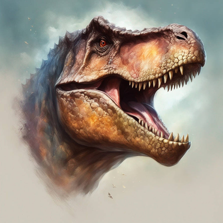 Tyrannosaurus Rex Head (4) by ZENART07 on DeviantArt