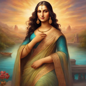 Mona Lisa Indian 9