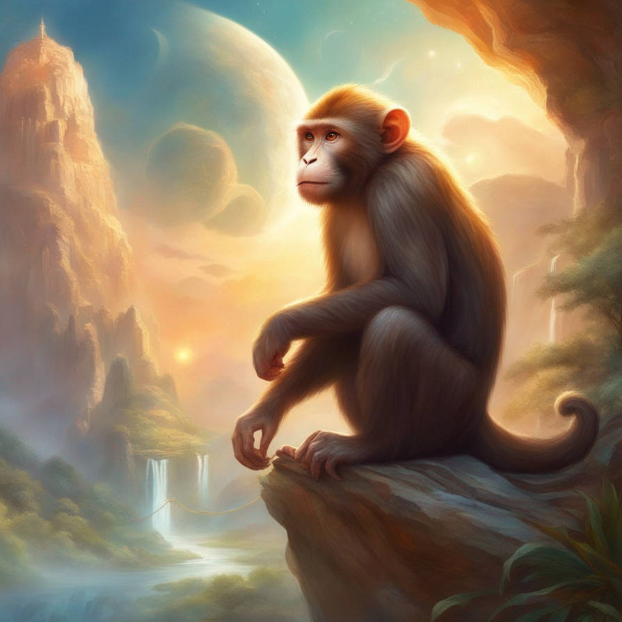 Monkey (1)f by ZENART07 on DeviantArt