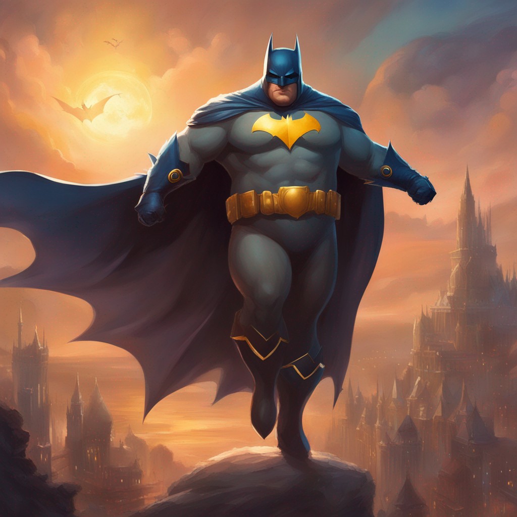 Run Batman Fat Fat Batman by ZENART07 on DeviantArt
