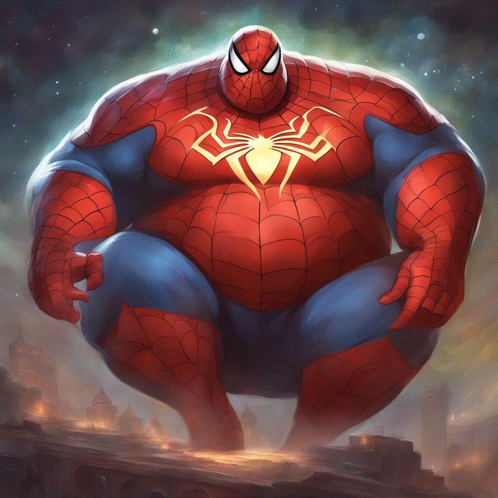 fat SPIDERMAN by ZENART07 on DeviantArt