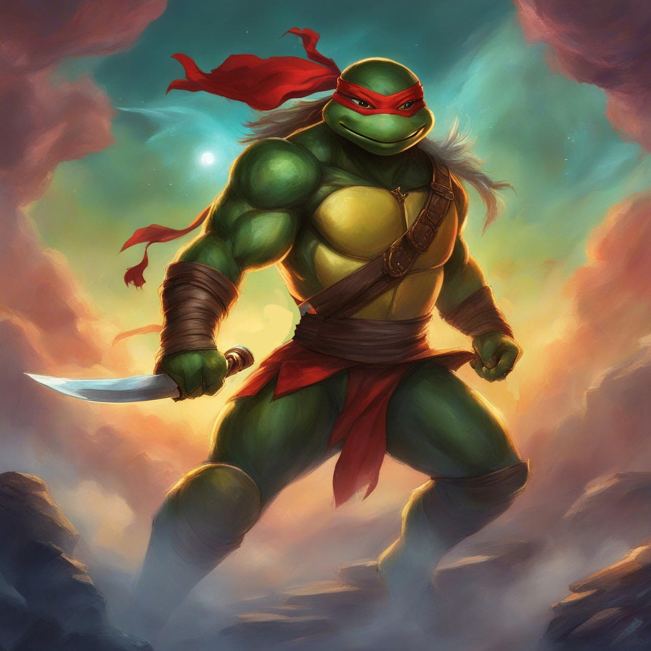 Ninjur Turtle Raphael teenage mutant ninja Turtle Raphael by ZENART07 on DeviantArt