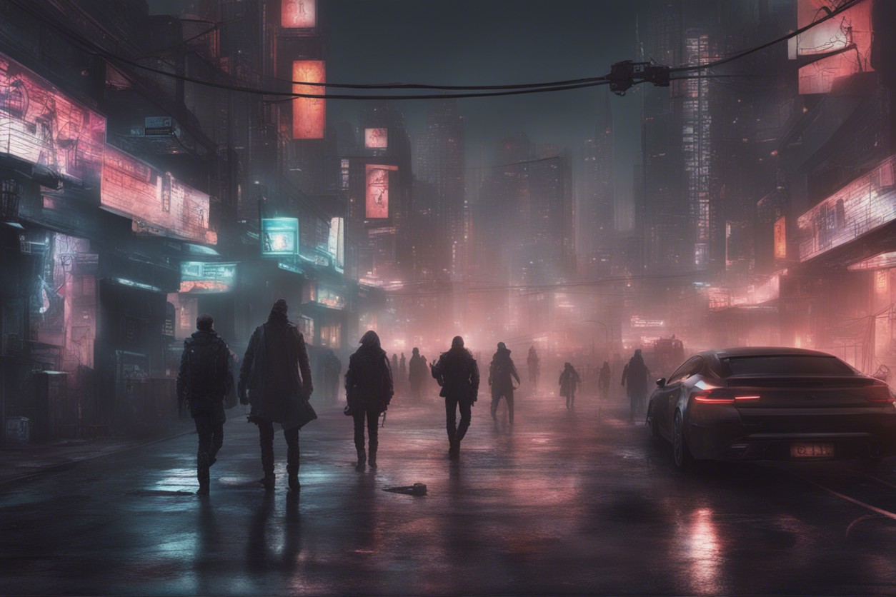 Cyberpunk city vertical wallpaper by Coolarts223 on DeviantArt