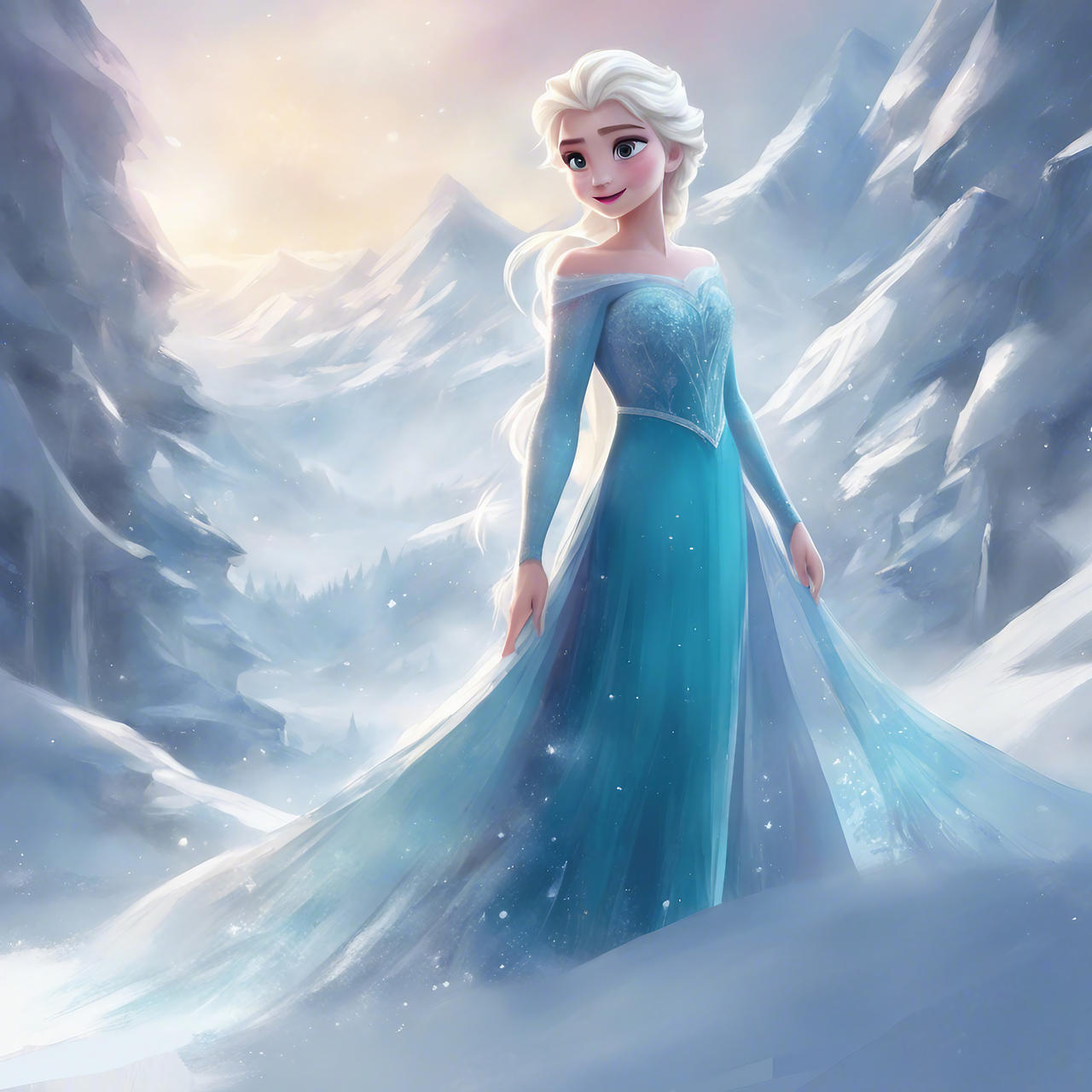 Acadele Elsa Elsa, princess of Arendelle (4) by ZENART07 on DeviantArt