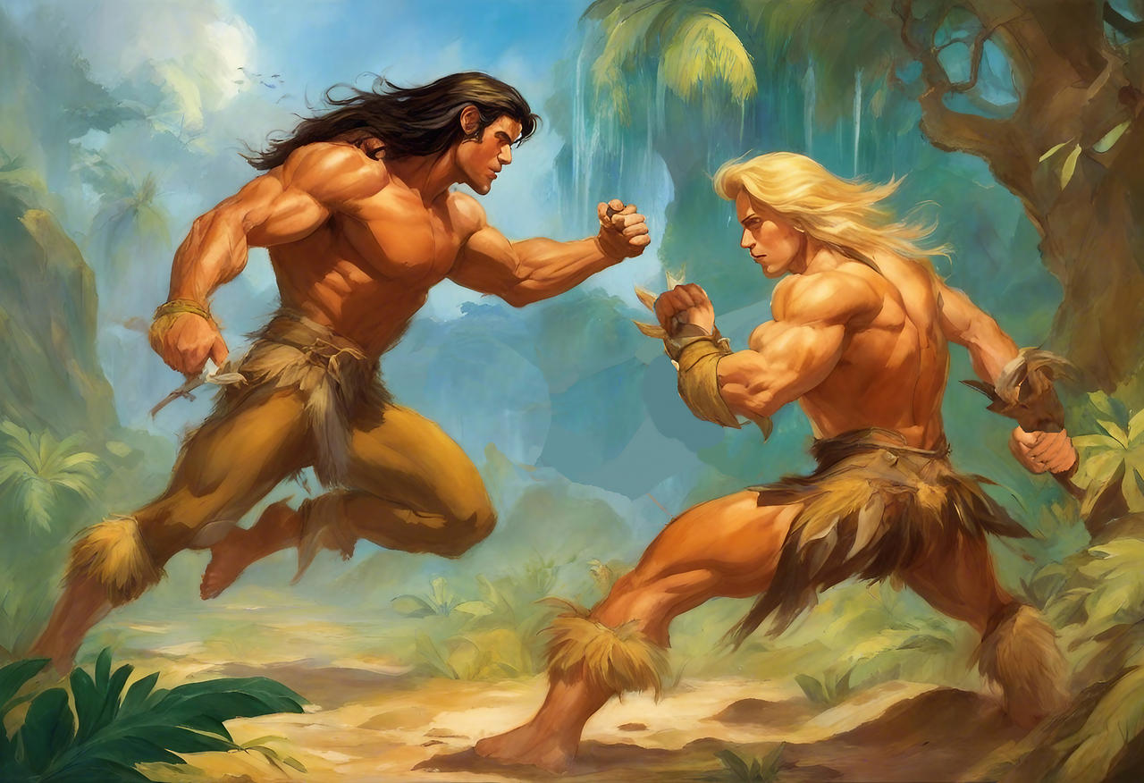 Tarzan Vs Ka zar 2 By ZENART07 On DeviantArt tarzan-vs-ka-zar-2-by-zenart07-on-deviantart