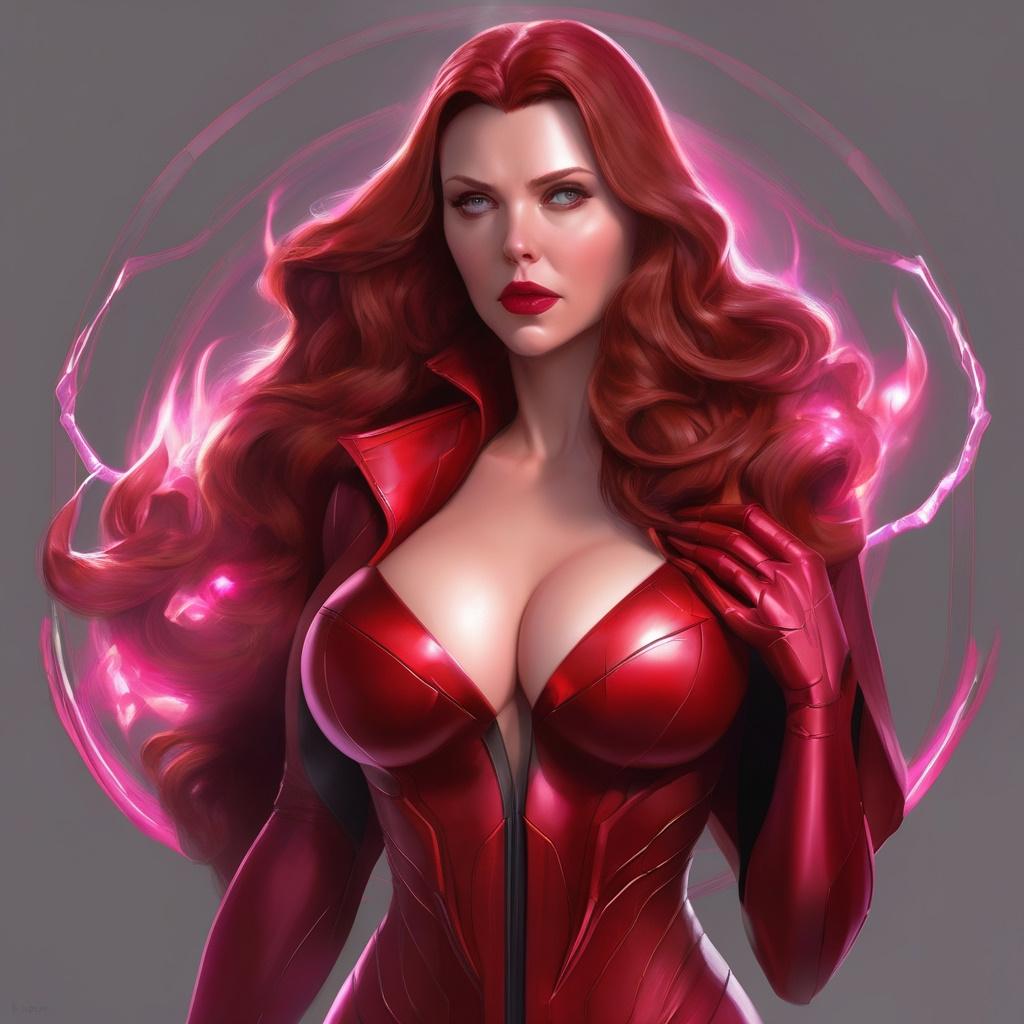 Scarlet Witch (37) by ZENART07 on DeviantArt