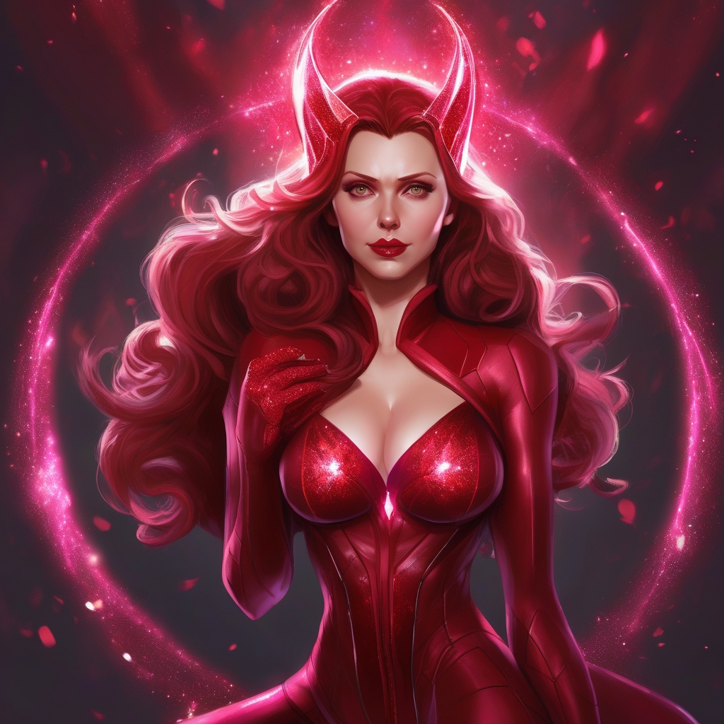 Scarlet Witch (37) by ZENART07 on DeviantArt