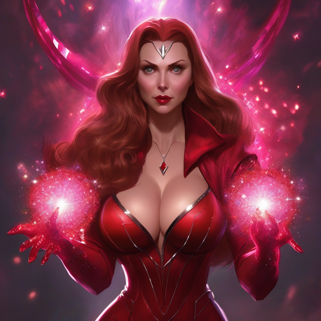 Scarlet Witch (37) by ZENART07 on DeviantArt