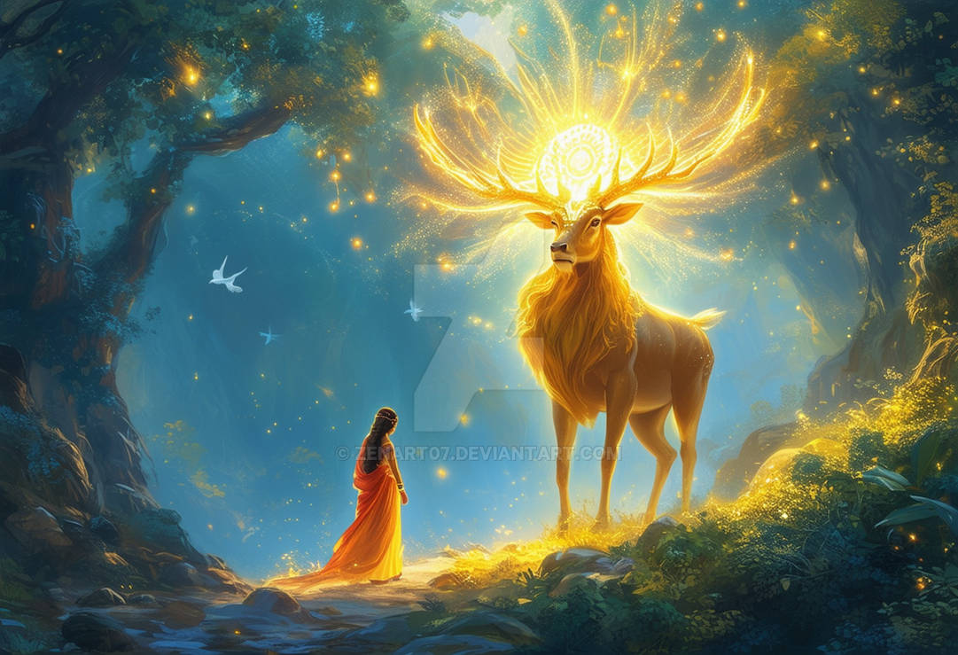 Golden Dear Maricha As Golden Deer (3) by ZENART07 on DeviantArt