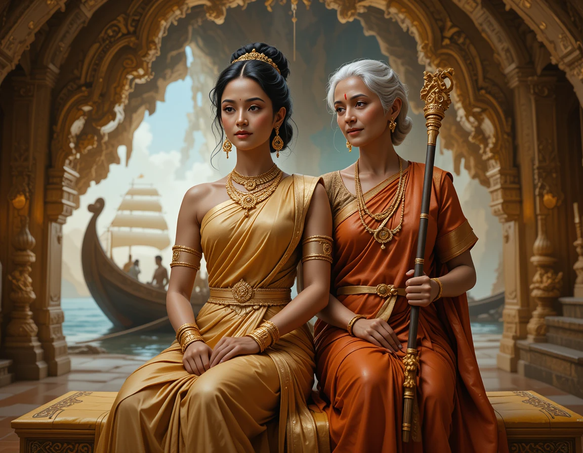 Manthara manthara and kaikeyi -The Whisper of Destiny (5) by ZENART07 on DeviantArt