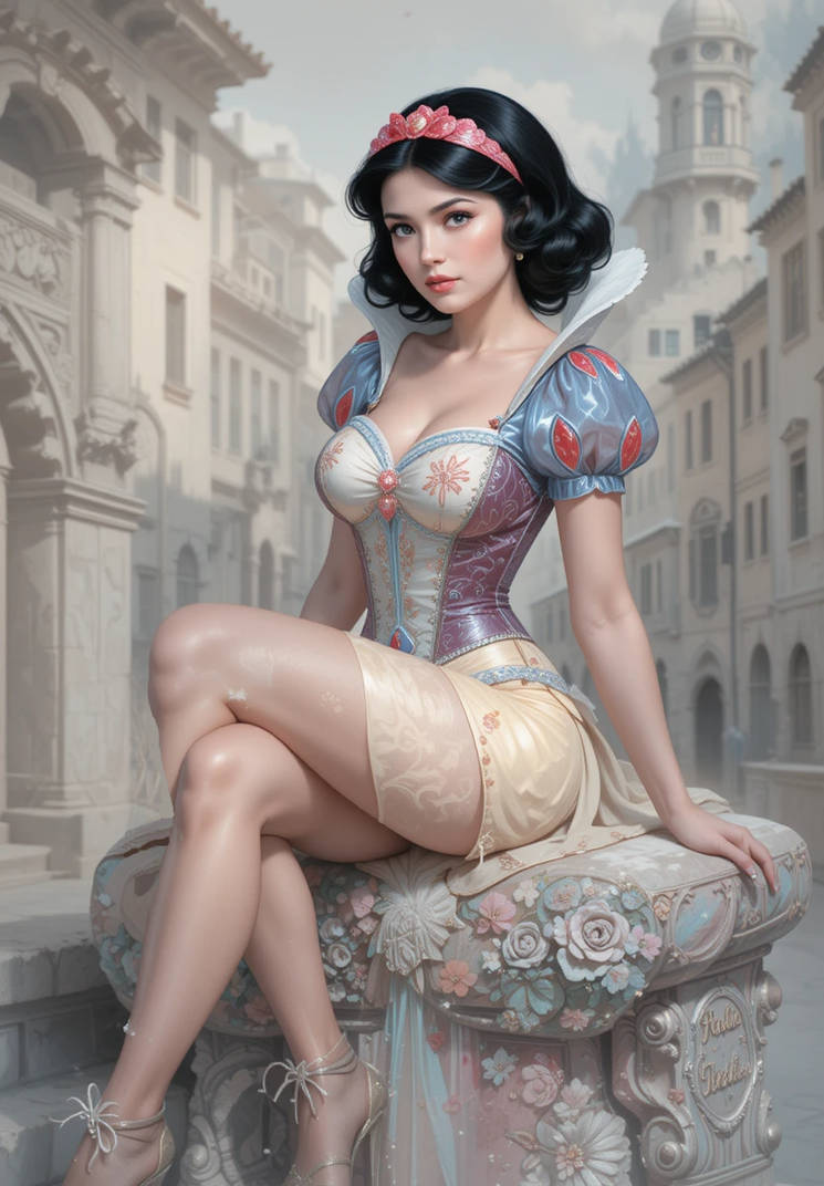 Snow White Pinup 3 By ZENART07 On DeviantArt snow-white-pinup-3-by-zenart07-on-deviantart