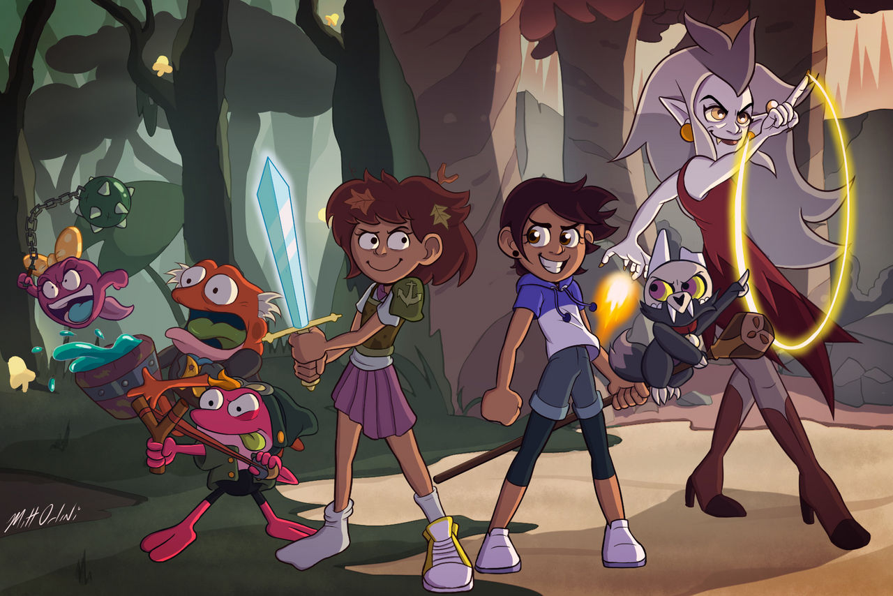 Amphibia/Owl House crossover by orlandimatthew on DeviantArt