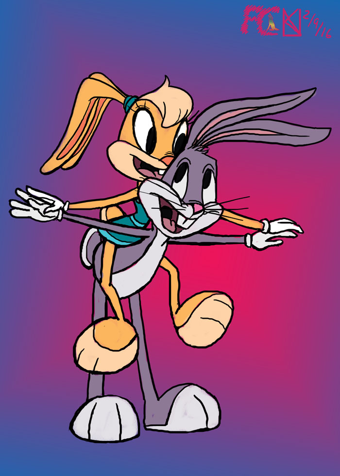 Lola + Bugs Bunny by kelseyleah on DeviantArt