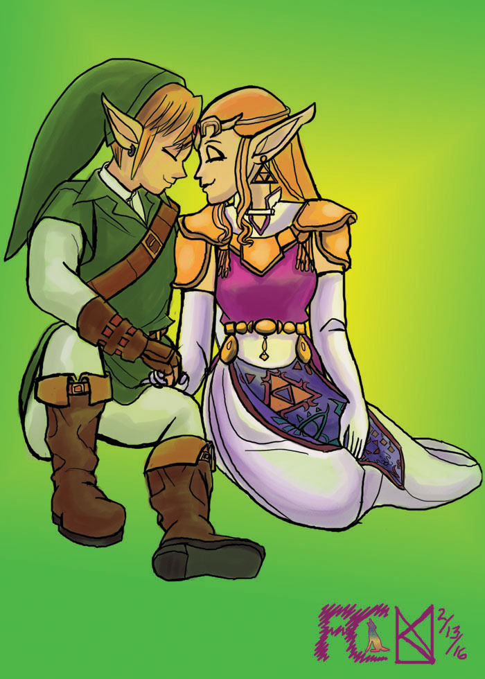 Zelda + Link