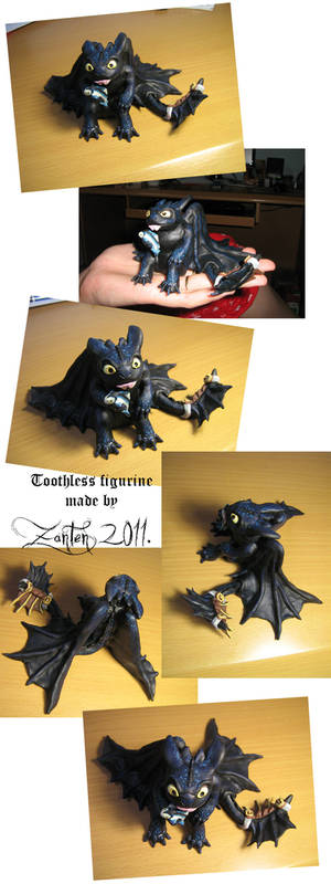 Toothless figurine