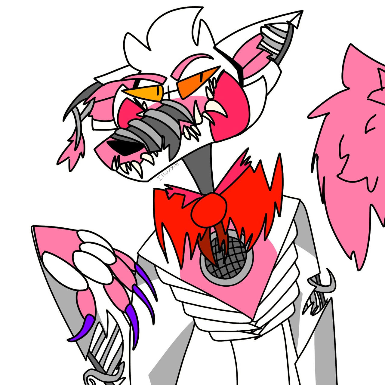 Nightmare Funtime foxy by Impthebest on DeviantArt