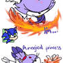 A magical princess from another dimension