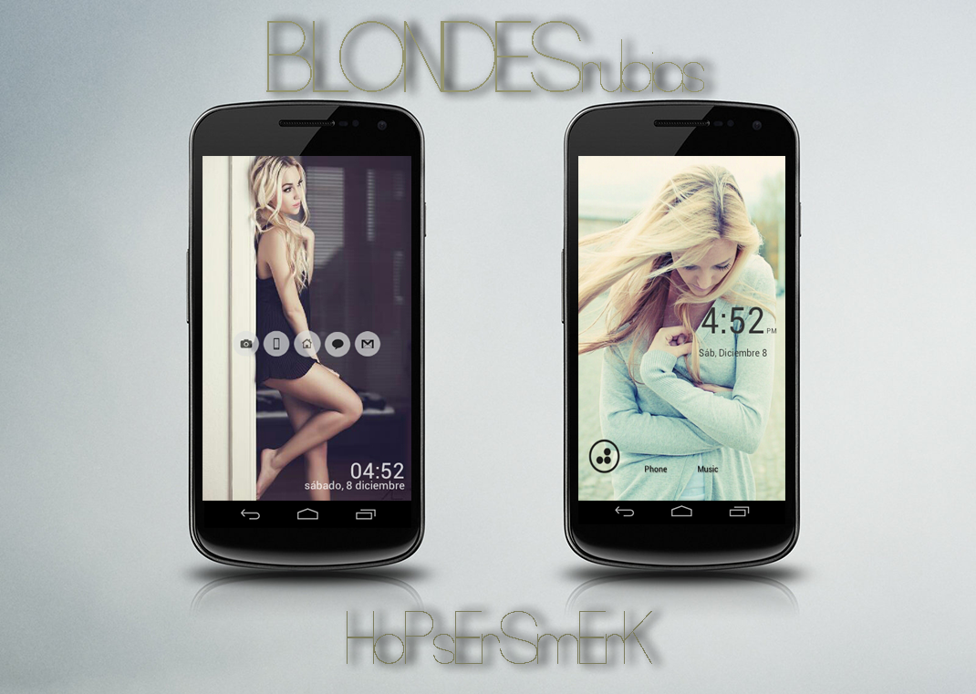 Blondes Customization for android Personalizacion