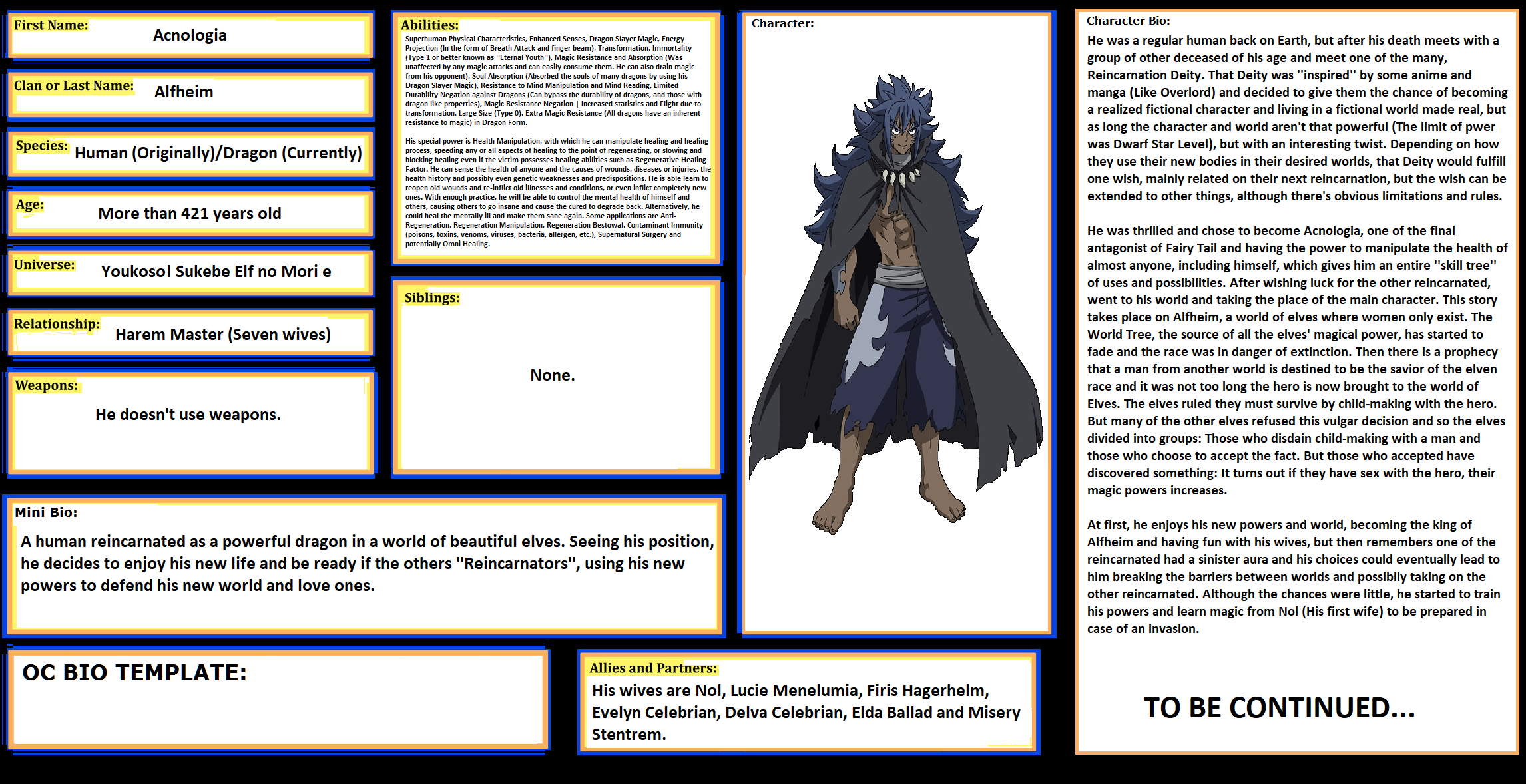 Oc Bio Template by WOLFBLADE111 on DeviantArt
