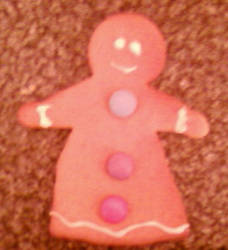 Gingerbread woman...