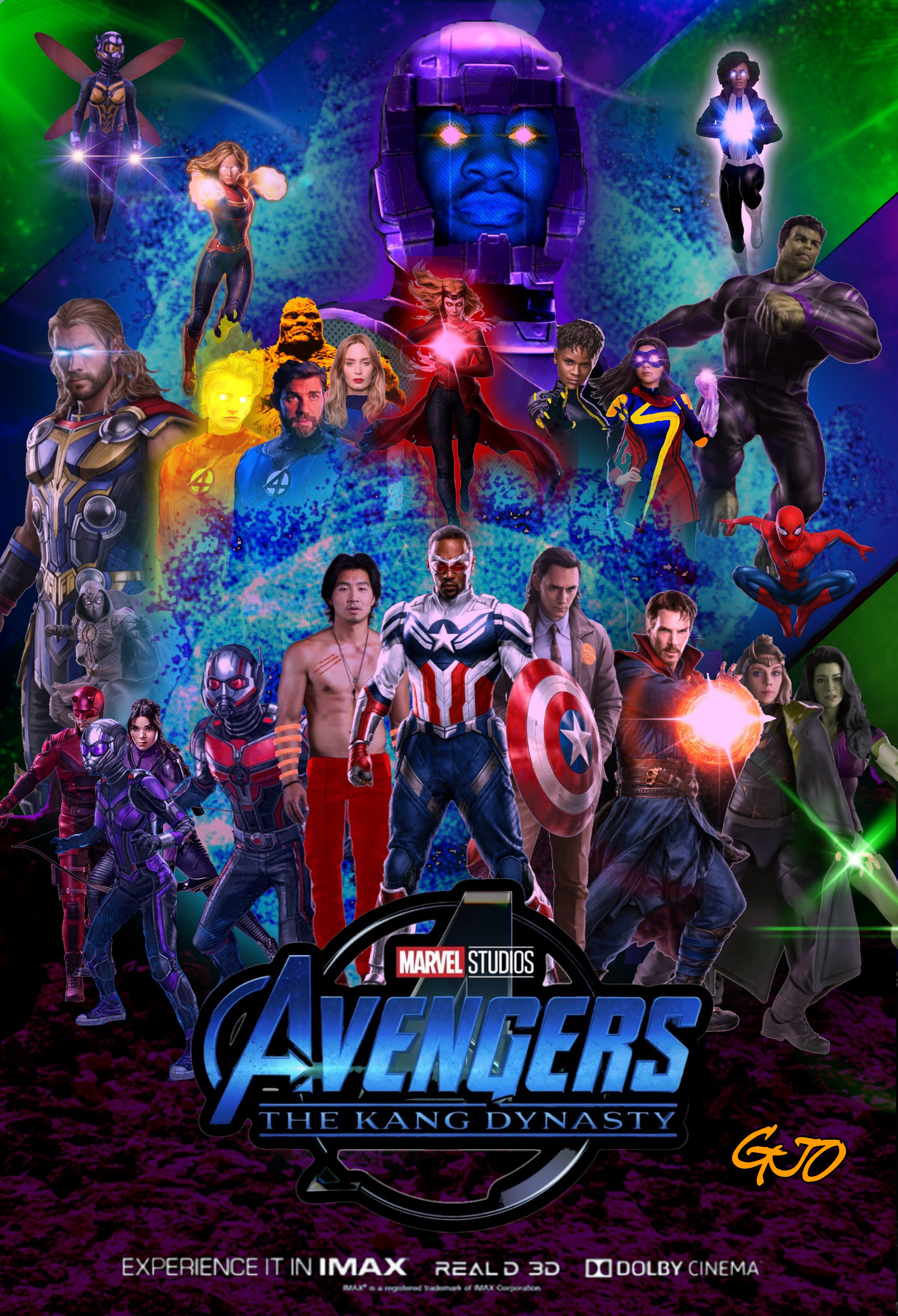 Fan poster for Avengers The Kang Dynasty made by me. Let me know what you  think:) : r/marvelstudios