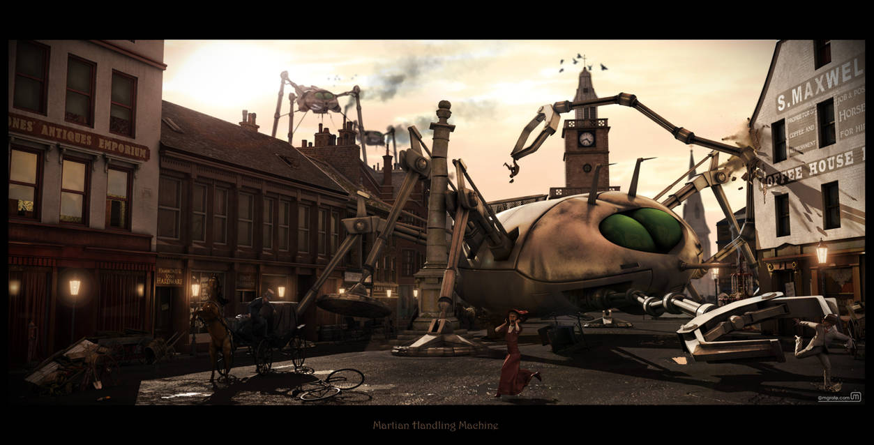 Michael Grote's Martian Handling Machine by yereverluvinuncleber on ...