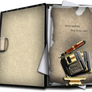 Steampunk Open Boxfile Folder Icon