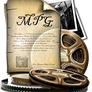 Steampunk MPG Video Document Icon