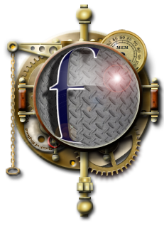 Steampunk Facebook Icon MkII