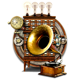 Steampunk VLC Audio Player Icon MkII