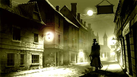 The Hitcher in London 1886 by yereverluvinuncleber