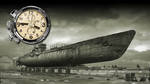 U-Boat Dual Time Clock Yahoo Widget Screenshot by yereverluvinuncleber