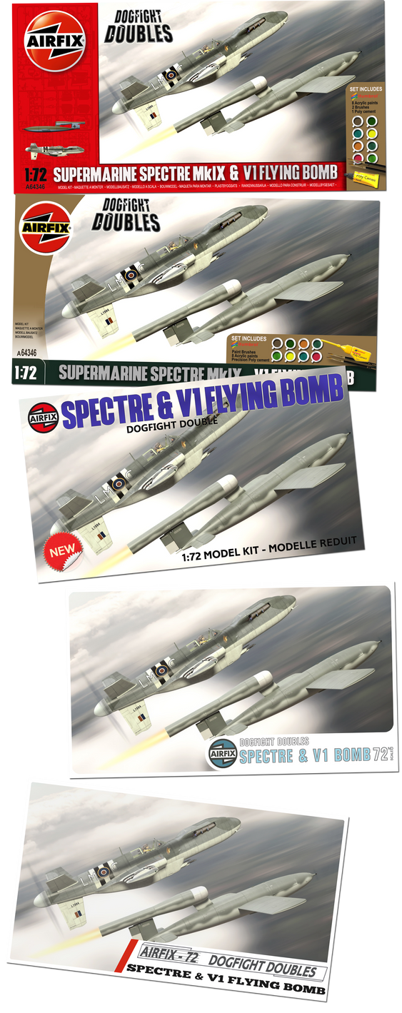 Airfix Supermarine Spectre and V1 Flying Bomb by yereverluvinuncleber on  DeviantArt