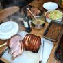 Gammon Ham Steaming Hot