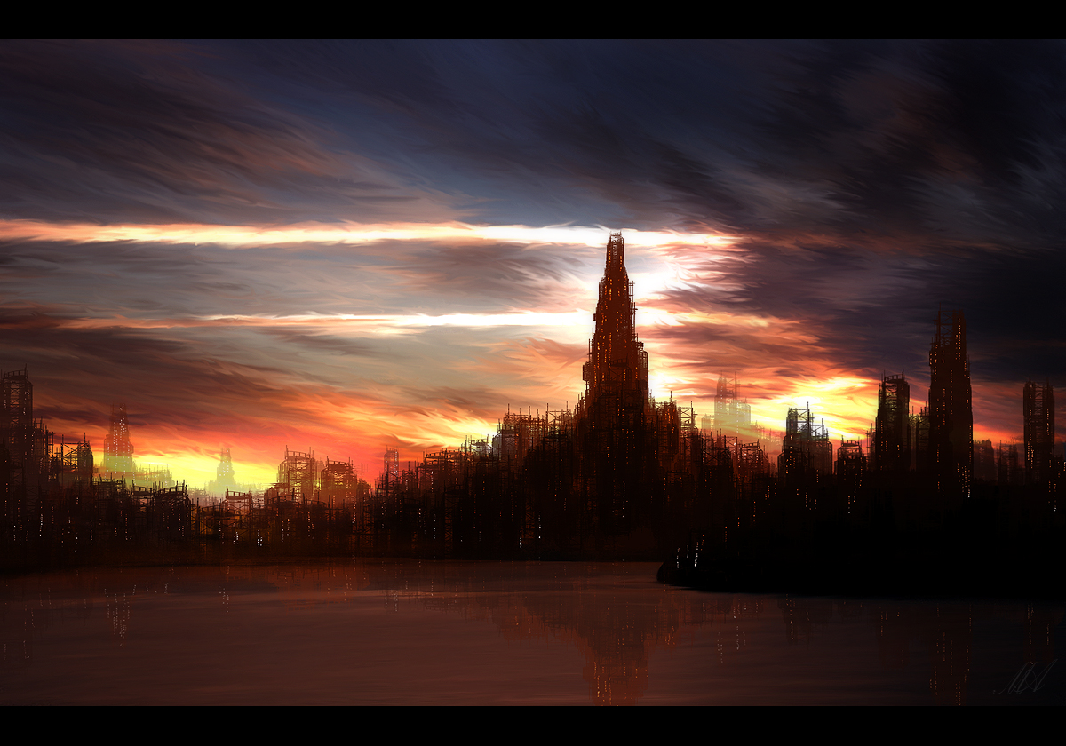 Speedpainting: City of Despair