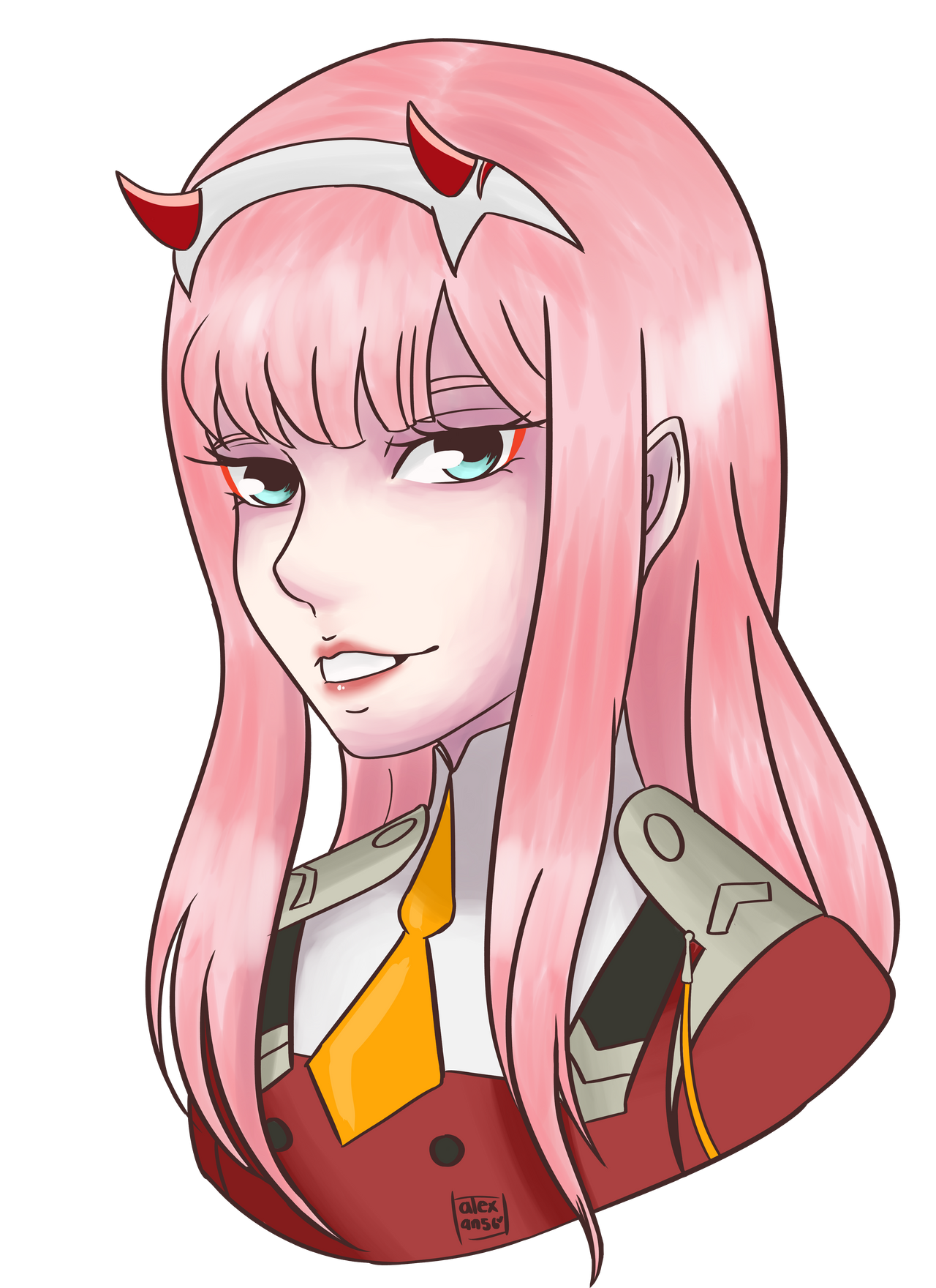 Zero Two Shell Form Zero Two by Alex-RHN56 on DeviantArt