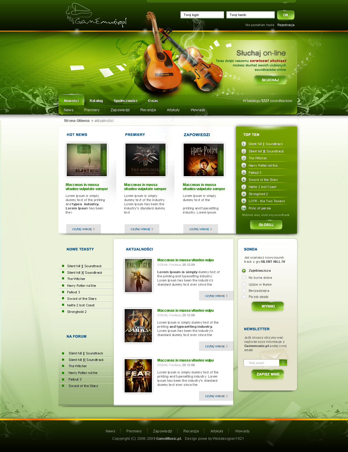 game music 4 by webdesigner1921