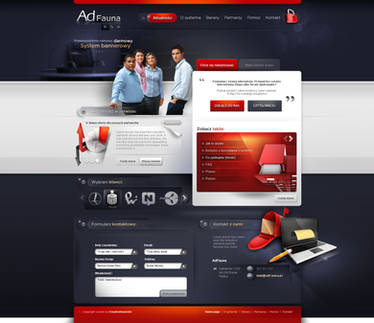 adFauna - webdesign project