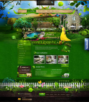 Imagine Pool and Landscape LLC - website