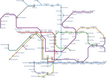 MTR map