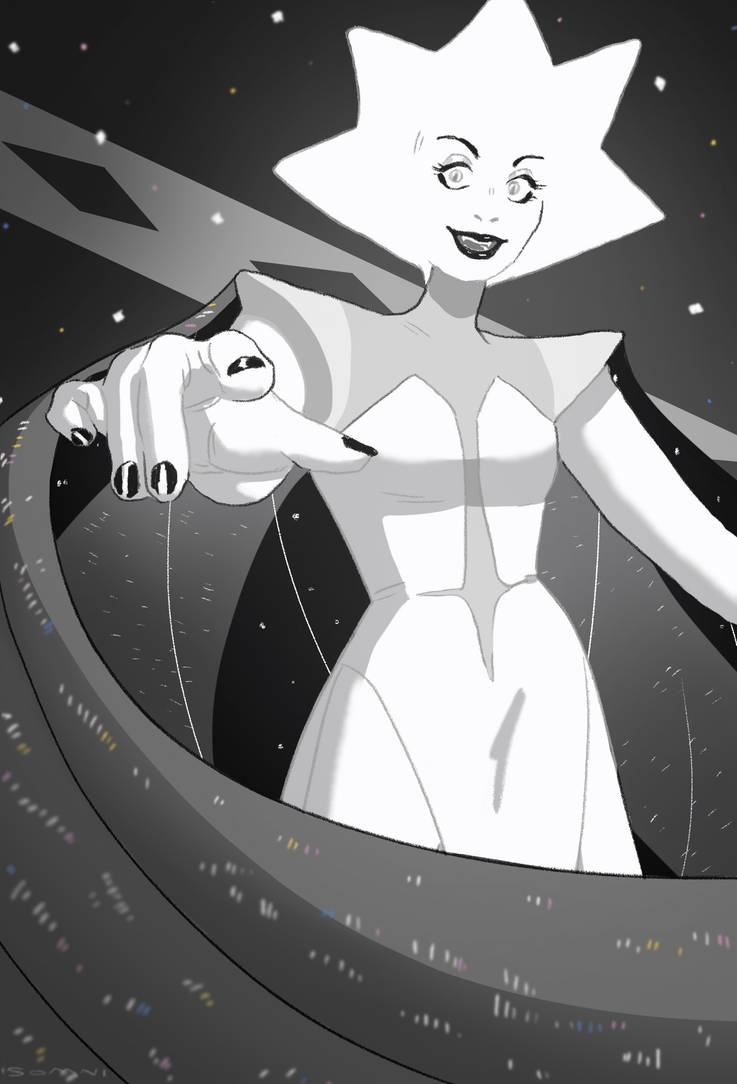 Hello Starlight Hello, Starlight (White Diamond Fanart) by SleepySomni on DeviantArt