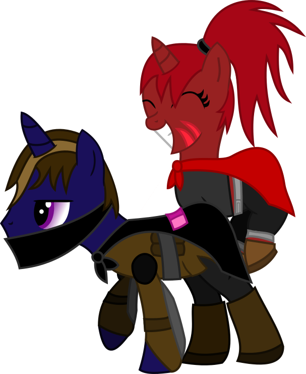 Rythian and Zoeya Ponies Re-Vector