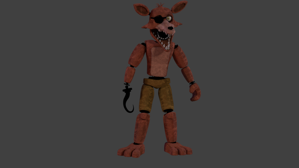 Unwithered Foxy Jumpscare by GameIAN361 on DeviantArt