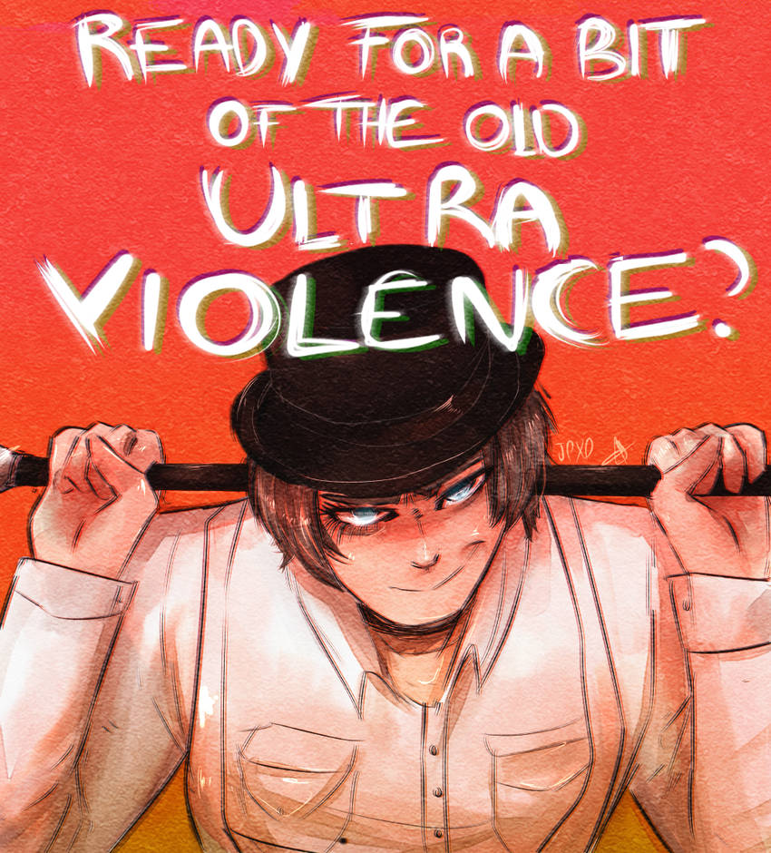 Alex Delarge- A Clockwork Orange by JinxPiperXD on DeviantArt