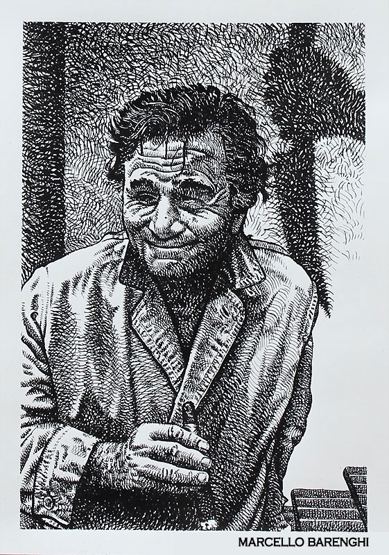 Columbo portrait by Marcello Barenghi