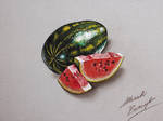 Watermelon DRAWING by marcellobarenghi