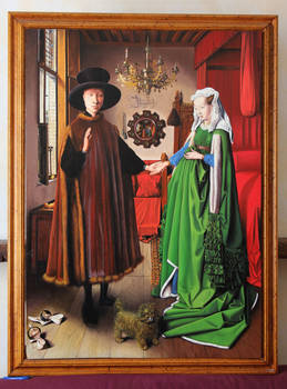 Arnolfini Portrait OIL PAINTING reproduction