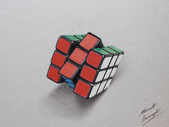 Just another drawing of my own Rubik's Cube