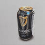 Can of Guinness DRAWING by Marcello Barenghi