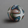 Brazuca ball DRAWING by Marcello Barenghi